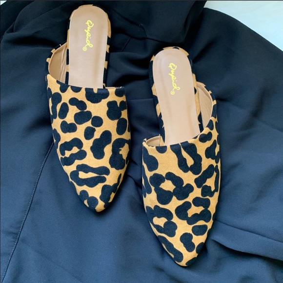 NEW Leopard Print Mule - Picture 4 of 5